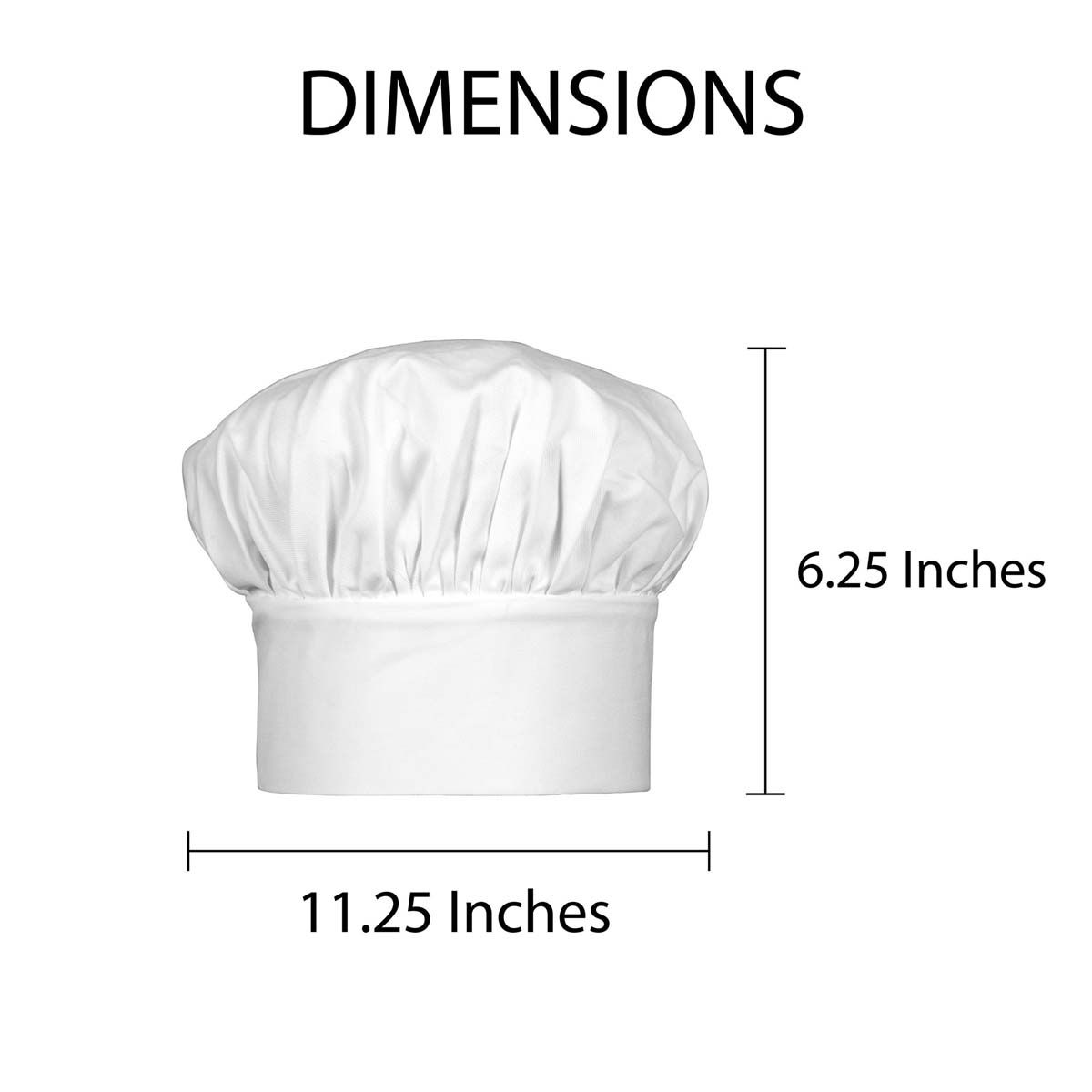 Kid's Chef Hat White