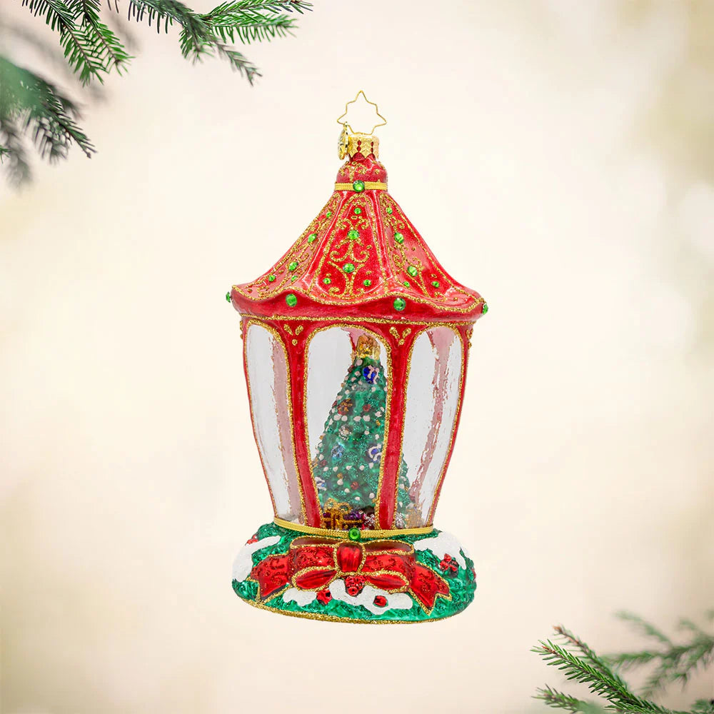 Sparkle 'n Spruce Lantern