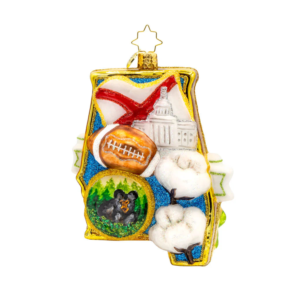 Alabama Charm Ornament