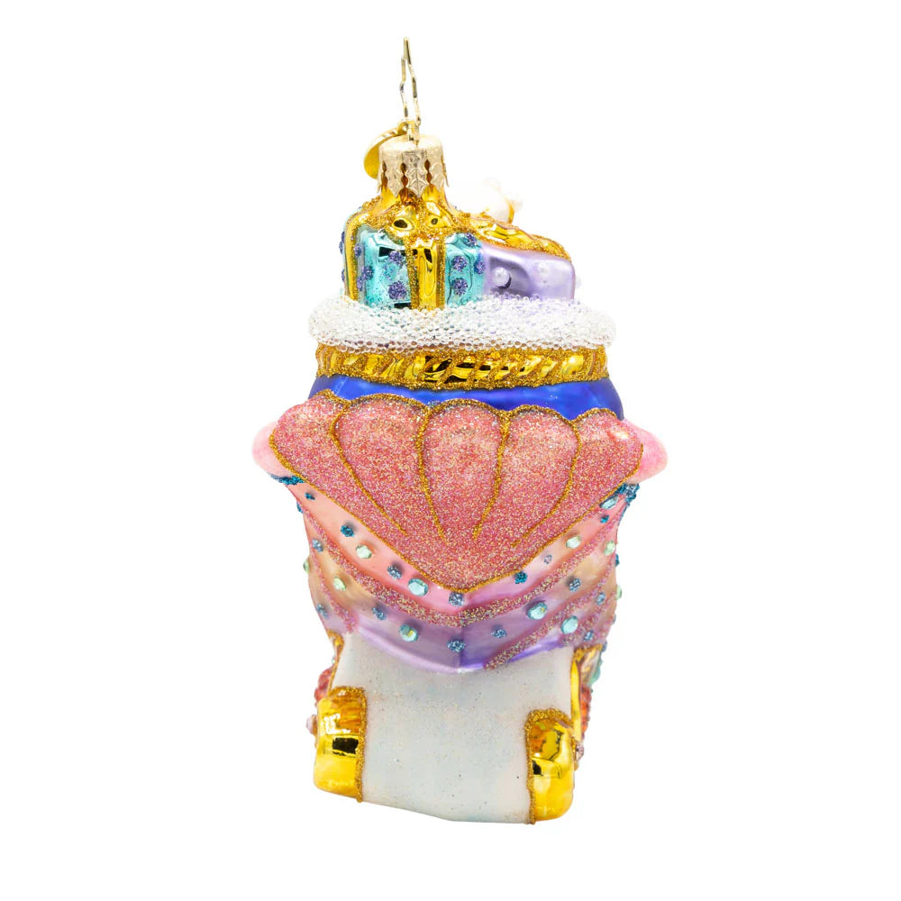 Seashell Sleigh Ride Ornament