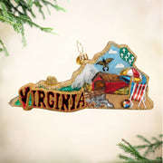 A Virginia View Ornament