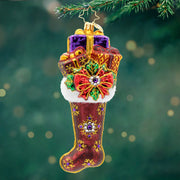 The Gilded Stocking Ornament