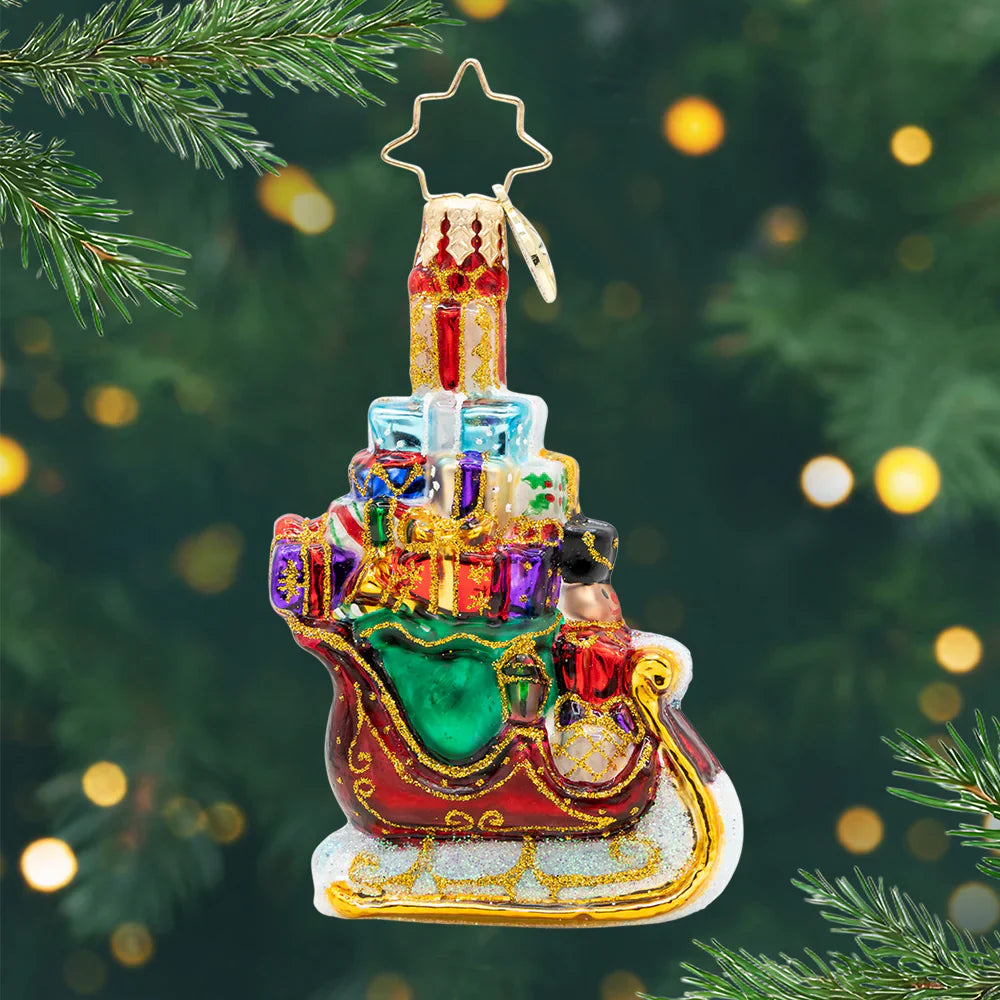Sleighful of Surprises Gem Ornament