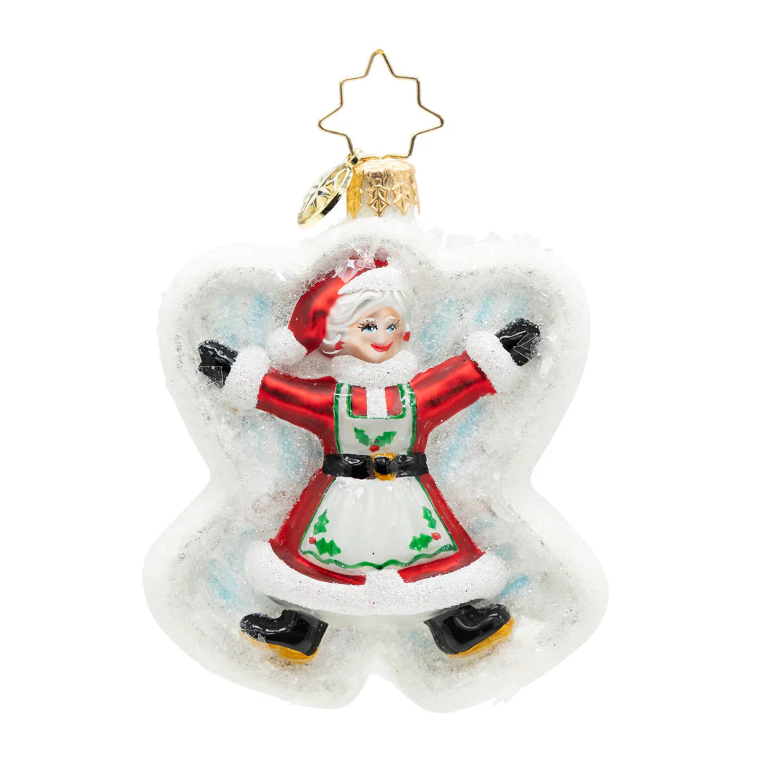 Snow Angel Duo Gem Ornament
