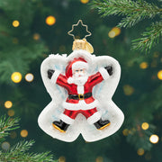 Snow Angel Duo Gem Ornament