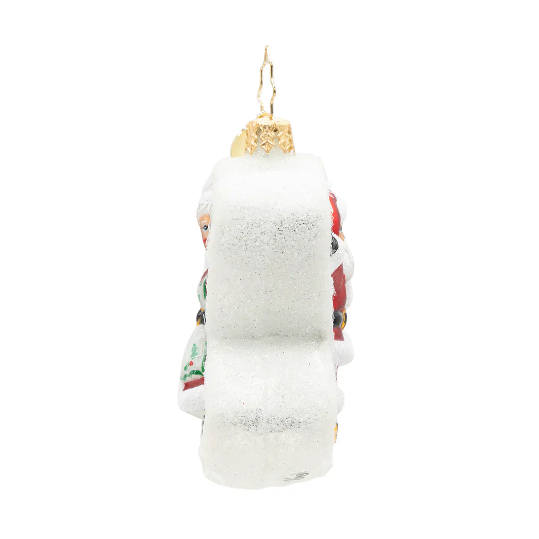 Snow Angel Duo Gem Ornament