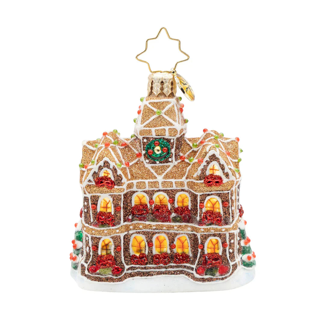 Gingerbread Manor Gem Ornament