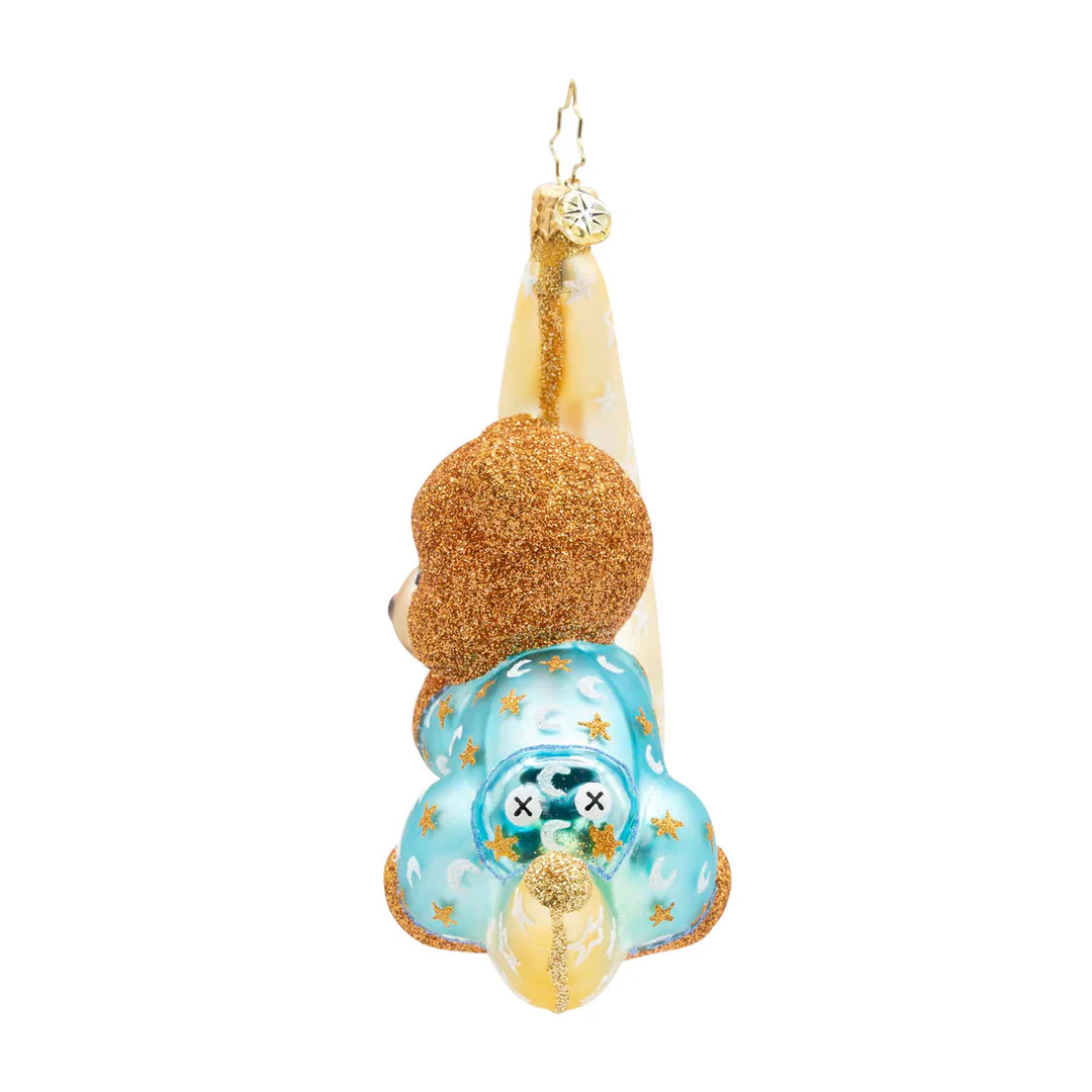 Blue Moonlight Snuggles Ornament