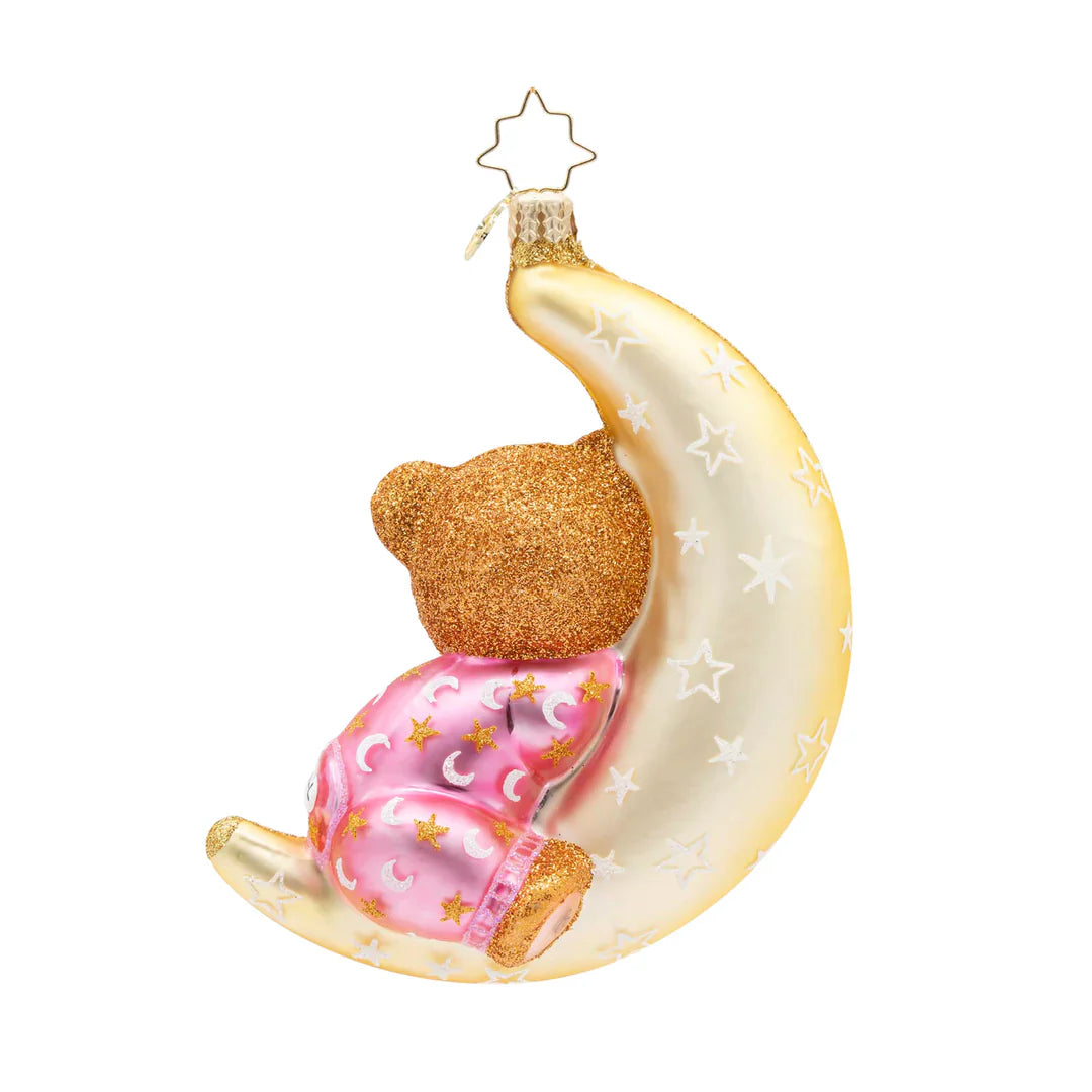 Pink Moonlight Snuggles Ornament