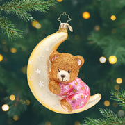 Pink Moonlight Snuggles Ornament