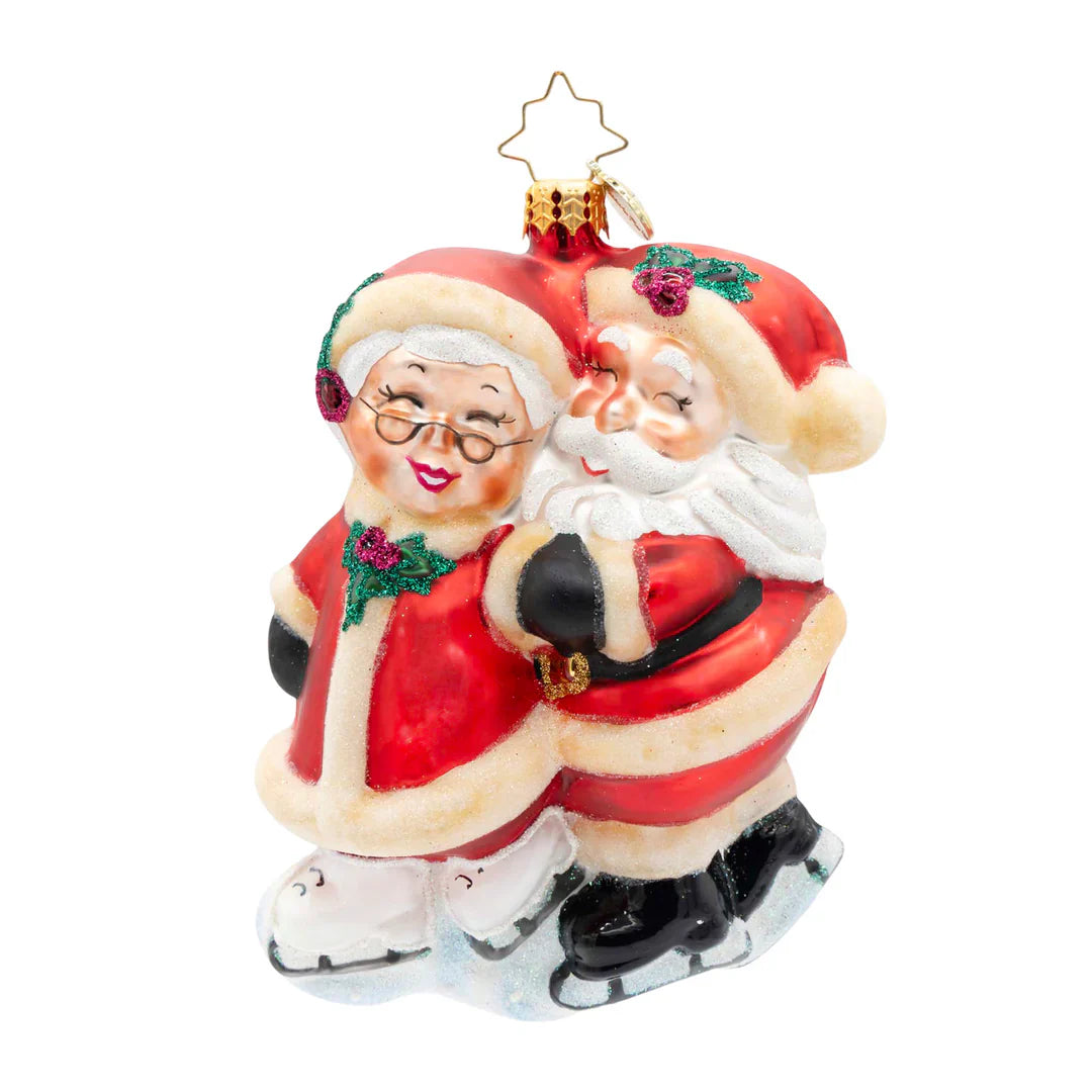 Skating into Christmas Ornament