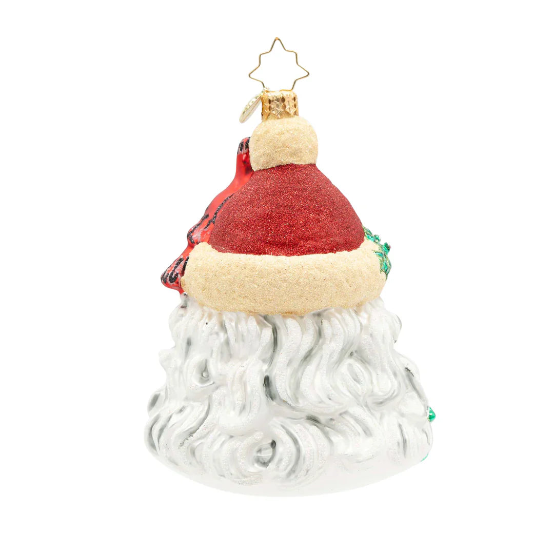 Woodland Wishes Santa Ornament
