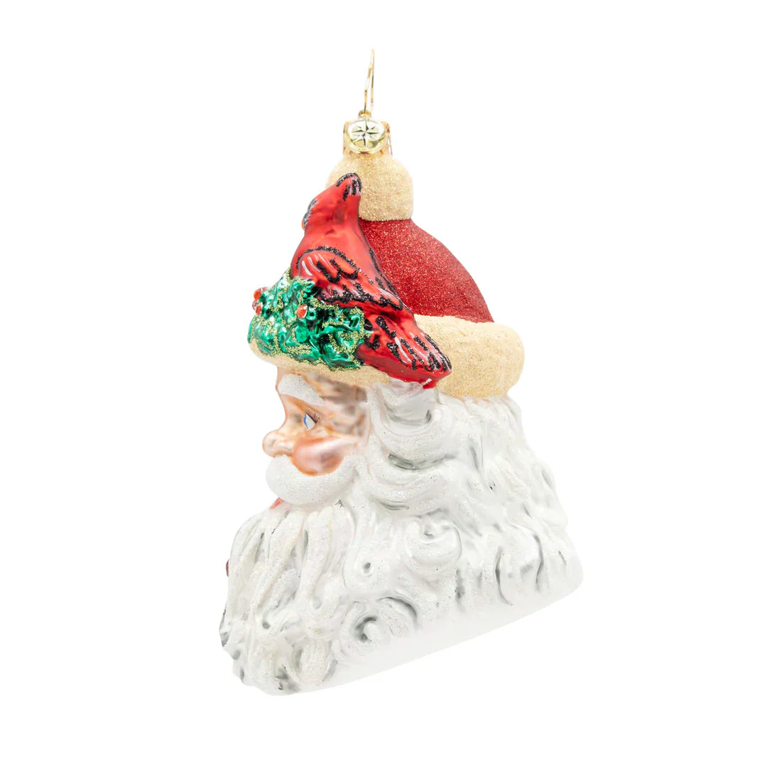 Woodland Wishes Santa Ornament