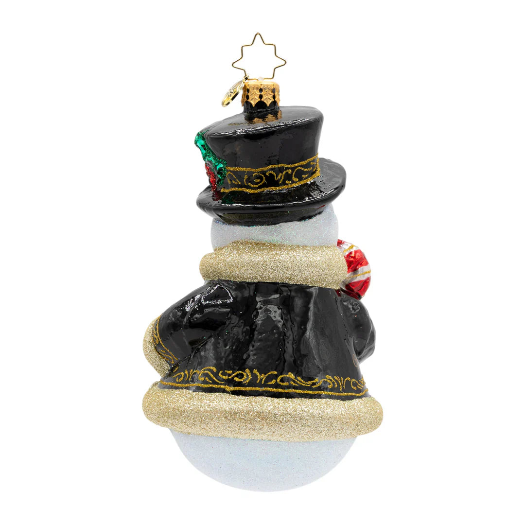 The Frosted Gentleman Ornament