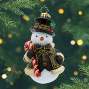 The Frosted Gentleman Ornament