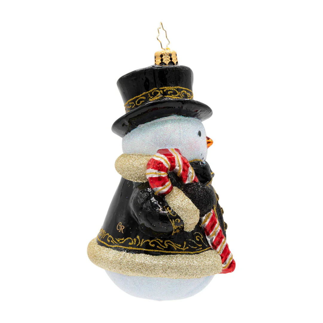 The Frosted Gentleman Ornament