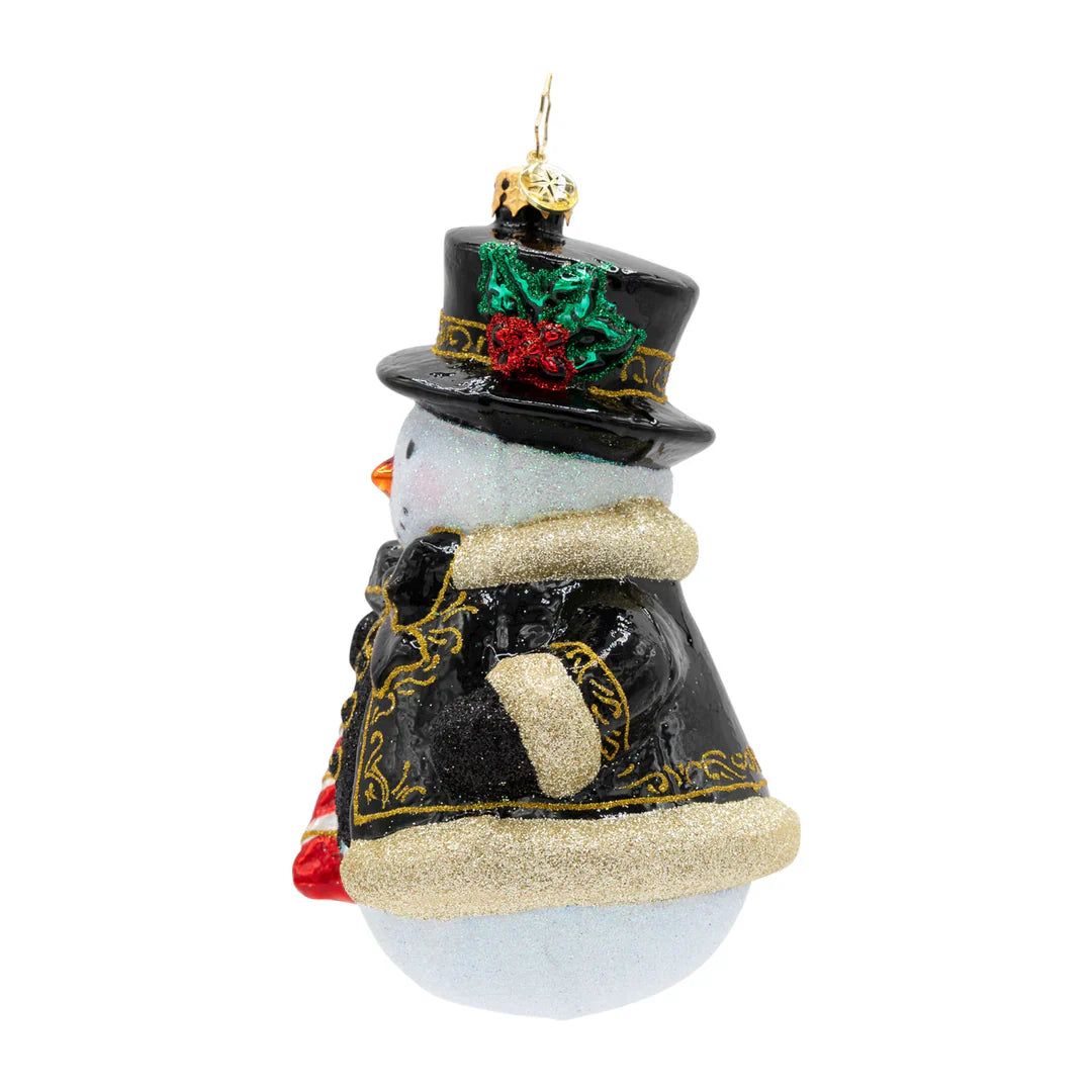The Frosted Gentleman Ornament