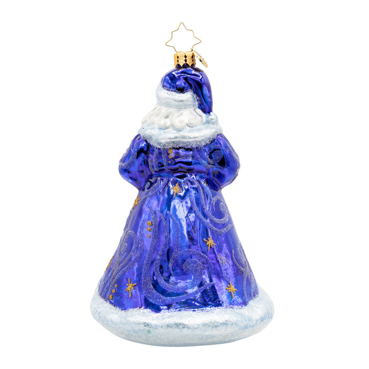 Starlight Santa Ornament