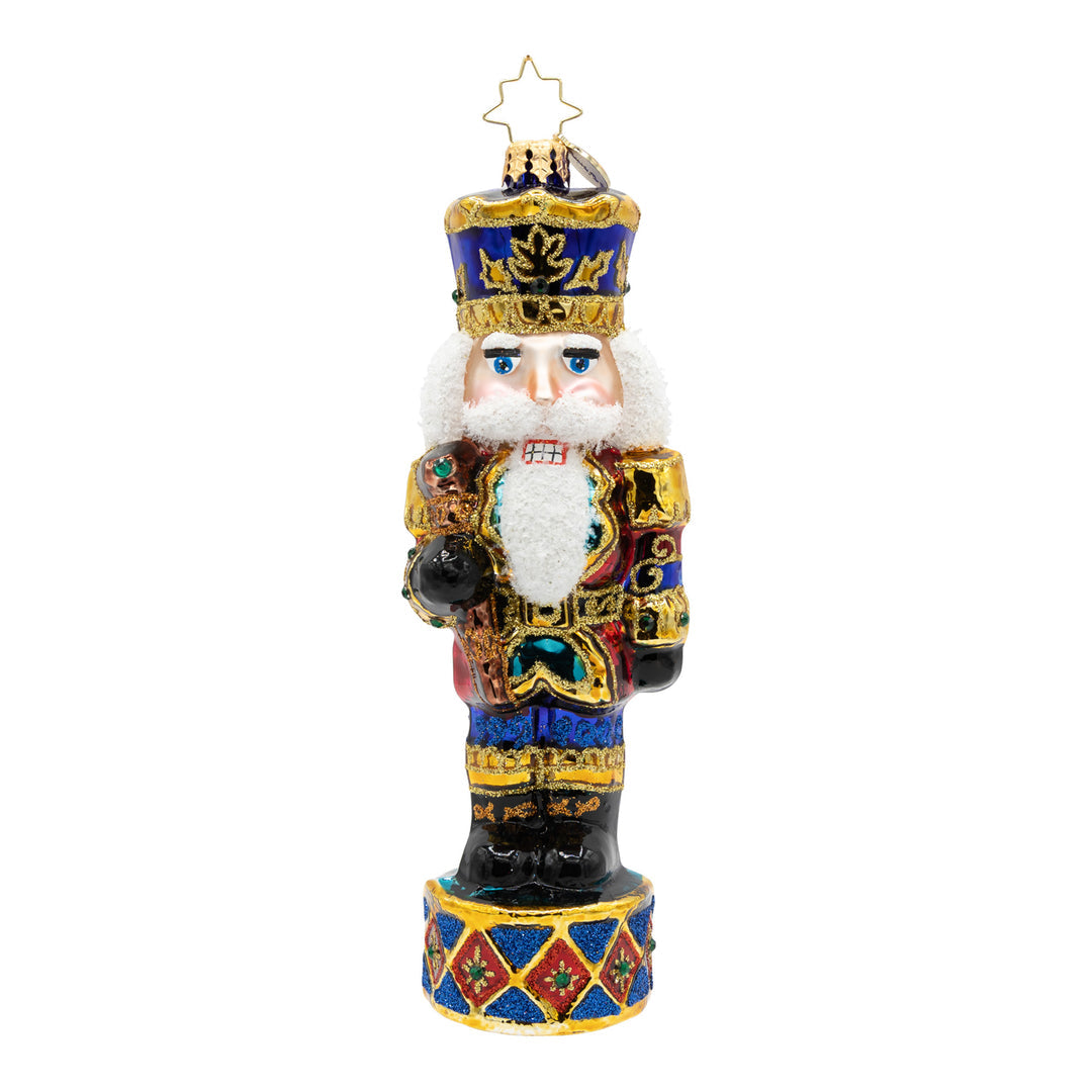 Radiant Jewel Nutcracker Ornament