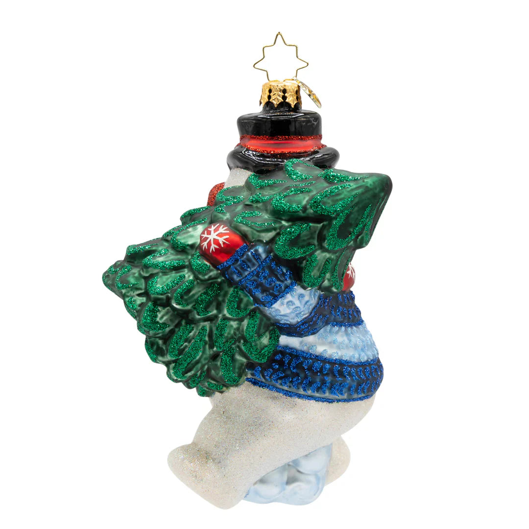 Dashing Through the Snowman Ornament
