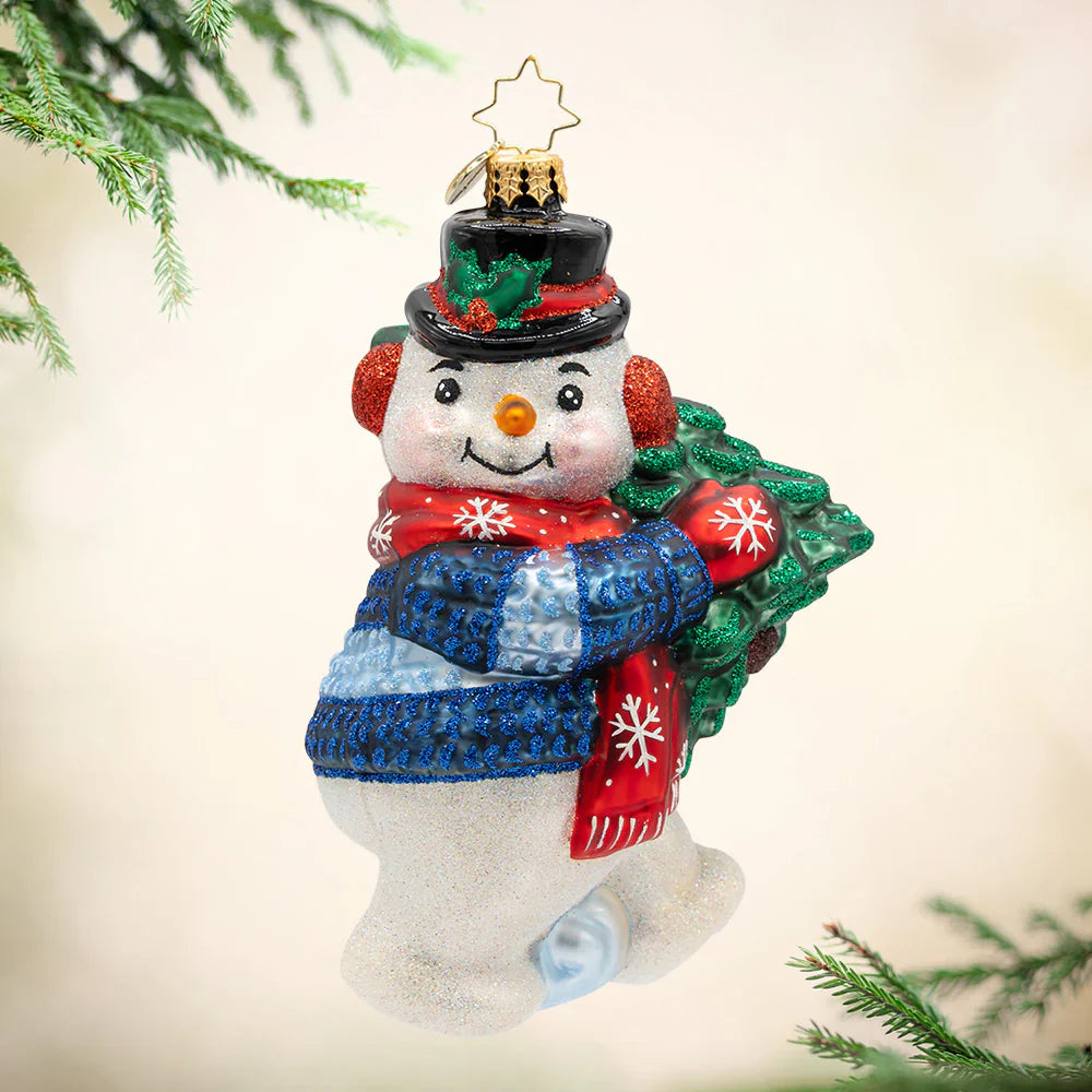 Dashing Through the Snowman Ornament