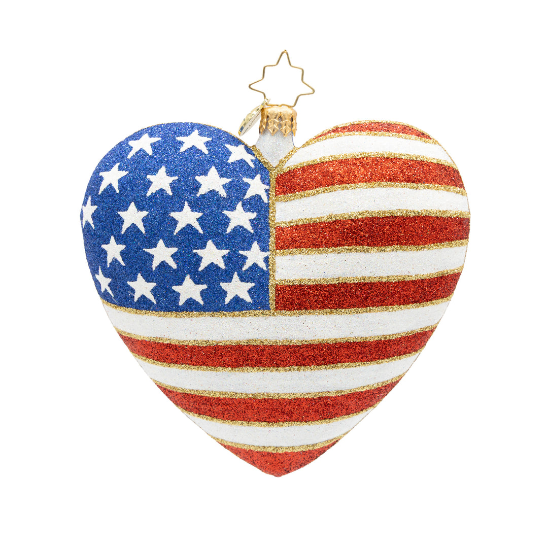 Heart of Independence – 250 Years Ornament