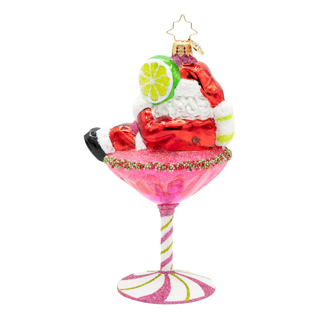 Santa's Christmas Cosmo Ornament