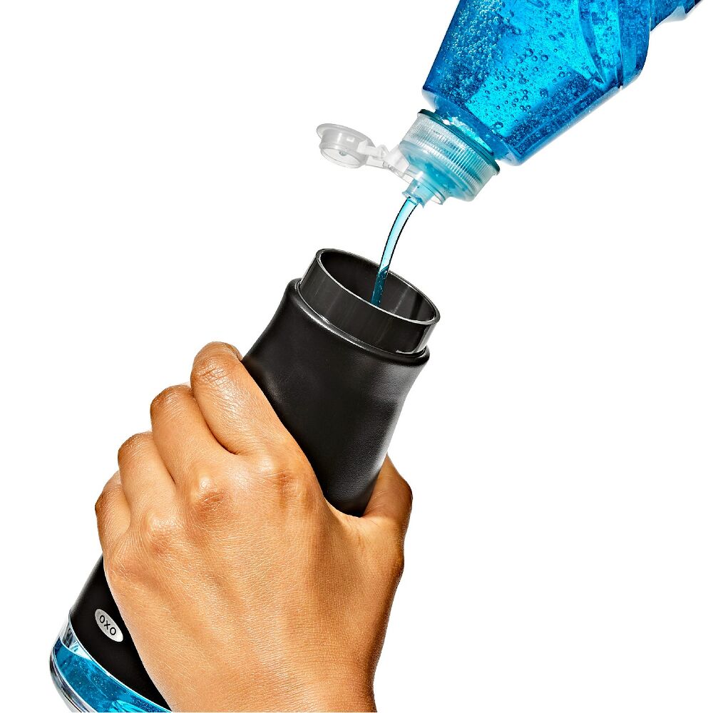 Black Stainless Steel Soap Dispenser