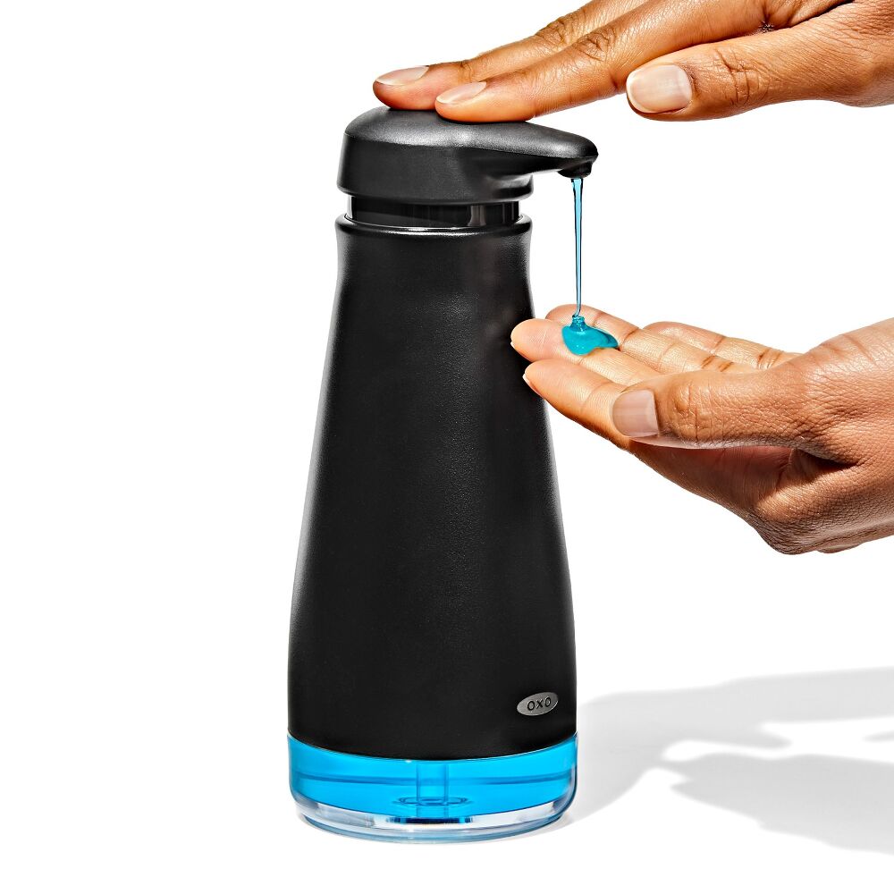 Black Stainless Steel Soap Dispenser