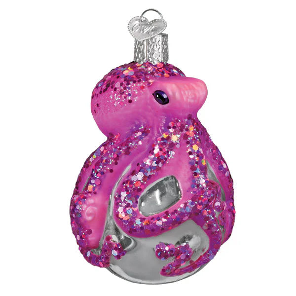 Shimmering Octopus Ornament