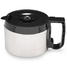 4-Cup Coffee Maker with Stainless Steel Carafe Black