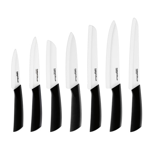 Elements Ceramic Santoku Knife 5"