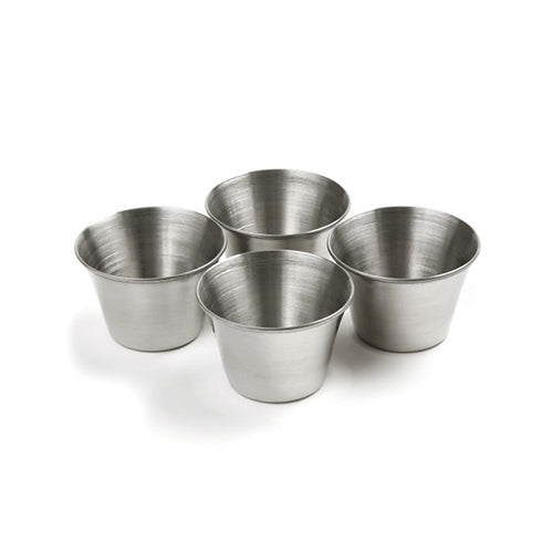 Stainless Steel Sauce/Butter Cups Set Of 4