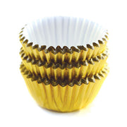 Gold Petit Four Cups Foil 60