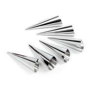 Stainless Steel Cream Horn Molds Set of 6