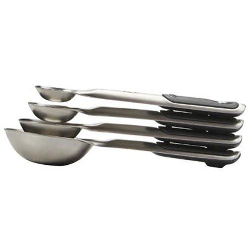 Stainless Steel Magnetized Measuring Spoon Set of 4