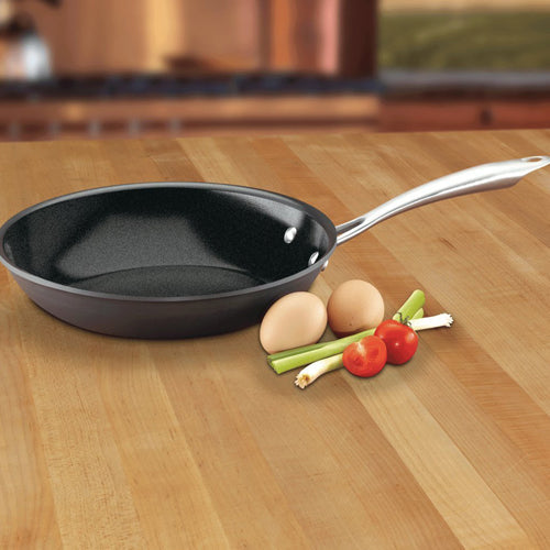 Green Gourmet Hard Anodized Nonstick Open Skillet 10"