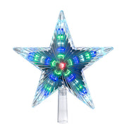 Color Changing LED Star 31 Light Tree Topper 8.5"