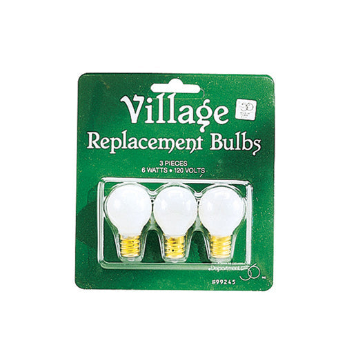 Replacement Round Light Bulb Set of 3