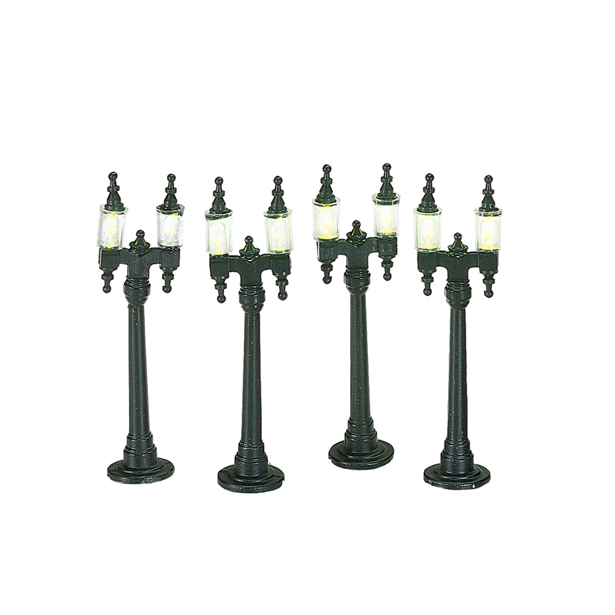 Double Street Lamps Set of 4