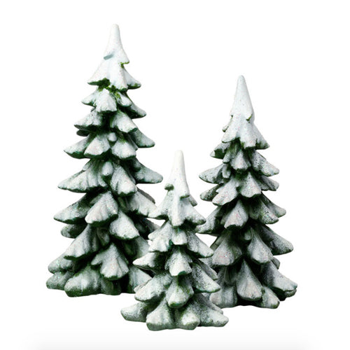 Winter Pines Set of 3