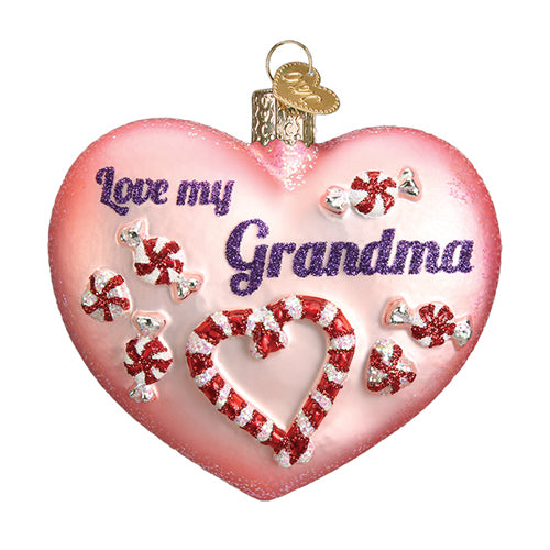 Grandma Heart Ornament