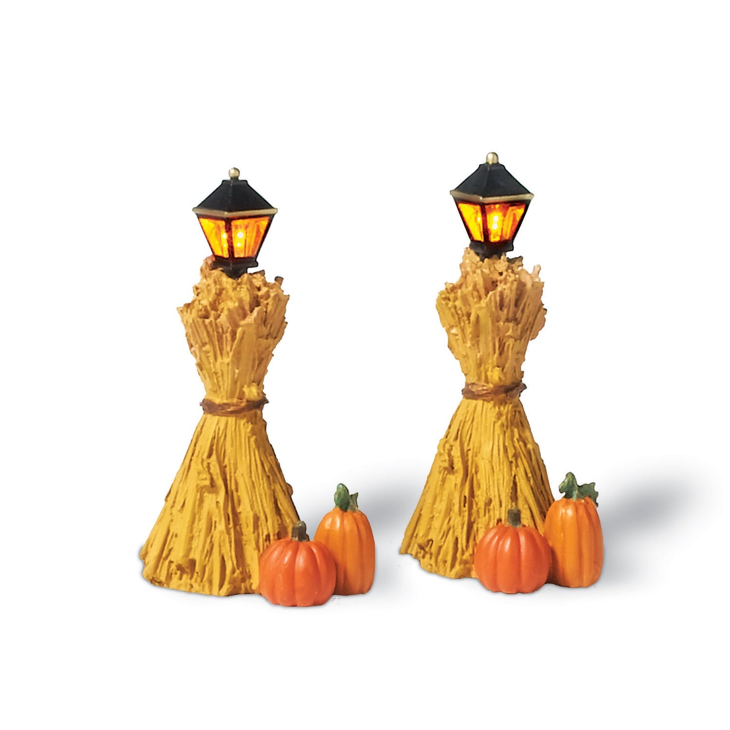 Corn Stalk Lanterns Set of 2