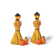 Corn Stalk Lanterns Set of 2