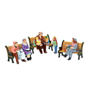 Sitting In the Village Set of 6