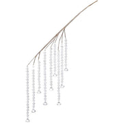Hanging Clear Beads Spray 25 Inches