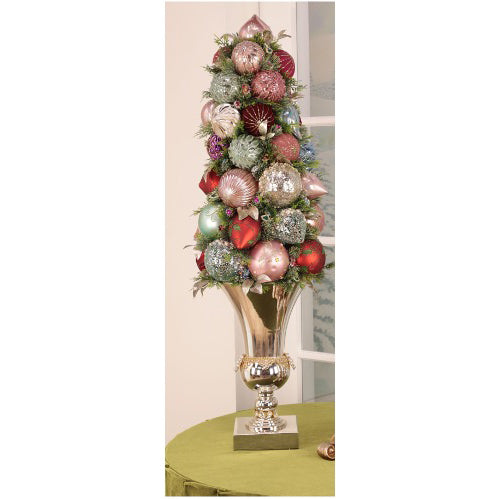 The Grande Multicolor Silver Urn Topiary