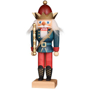 Red and Blue Mini King Nutcracker 11"