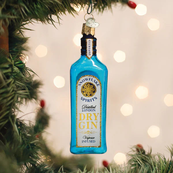 Gin Bottle Ornament