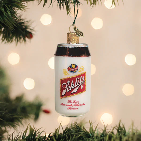 Schlitz Beer Can Ornament